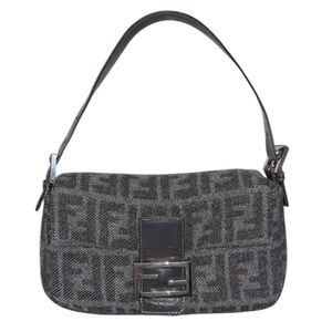 SOLD Fendi Zucca Wool Baguette